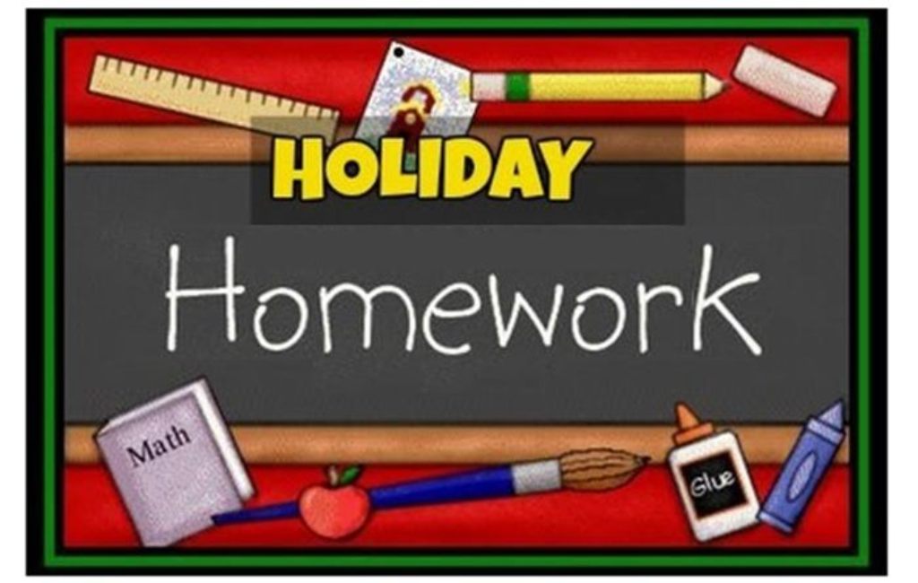 holiday homework for class kg